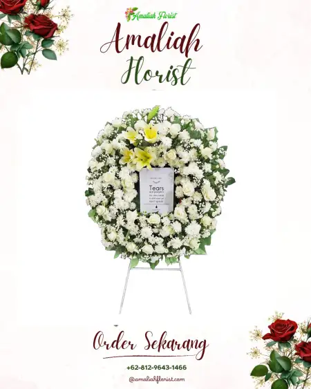 Krans Bunga Duka Indrosari