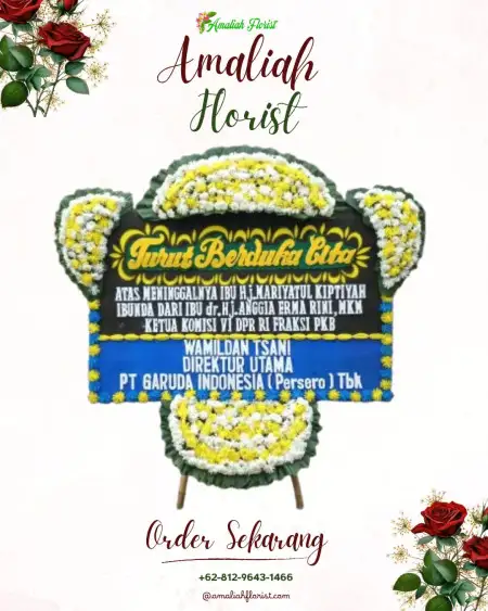 Papan Bunga Duka Indrosari